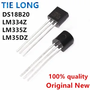 5pcs DS18B20 18B20 18S20 TO-92 IC CHIP Thermometer Temperature Sensor LM335Z LM335 LM334Z LM334 LM35DZ LM35 LM35D