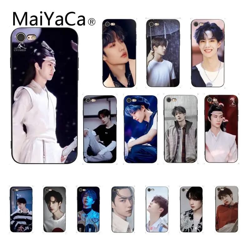 Новый черный чехол Maiyaca для iPhone 8 7 6 6S Plus X XS MAX 5 5S SE XR Fundas Capa|Чехлы-накладки| |