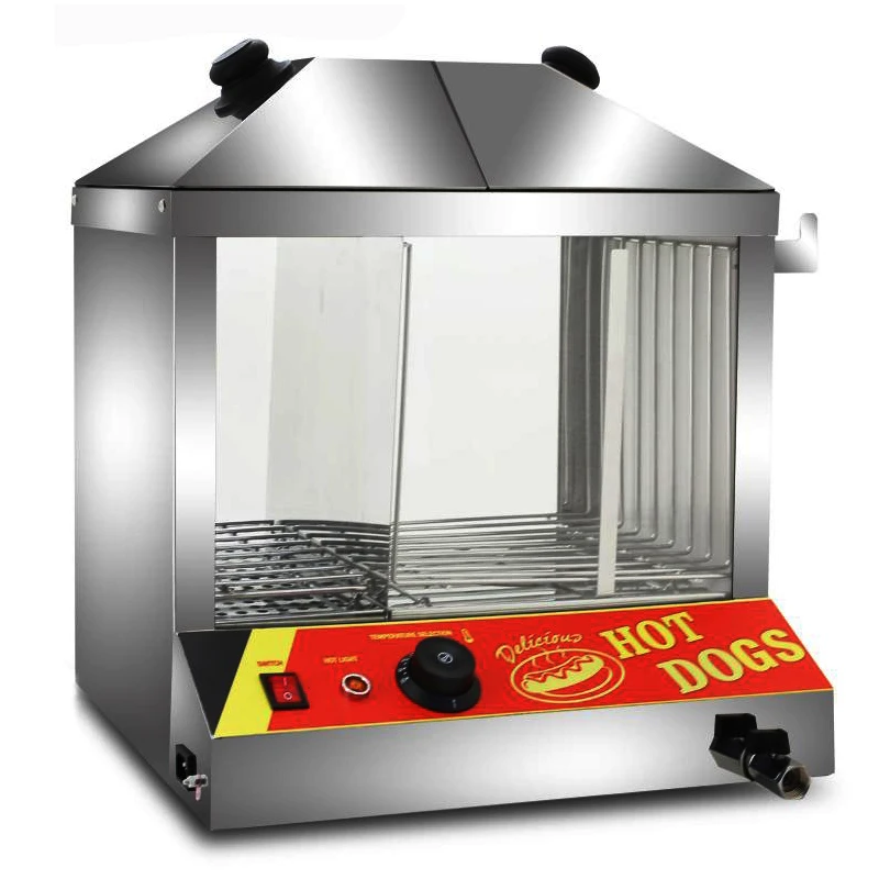Commercial sausage warmer cabinet steam heating hot dog insulation machine hotdog warming steamer equipment np-755 | Бытовая техника