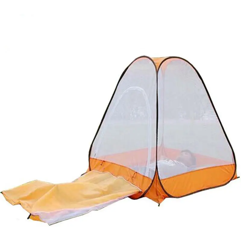 

Hot Sale Huge Firm Space Automatic Pop Up Quick Open Anti Mosquito Net Lay In or Sit In Meditation Tent,Yoga Tent, Zen Tent