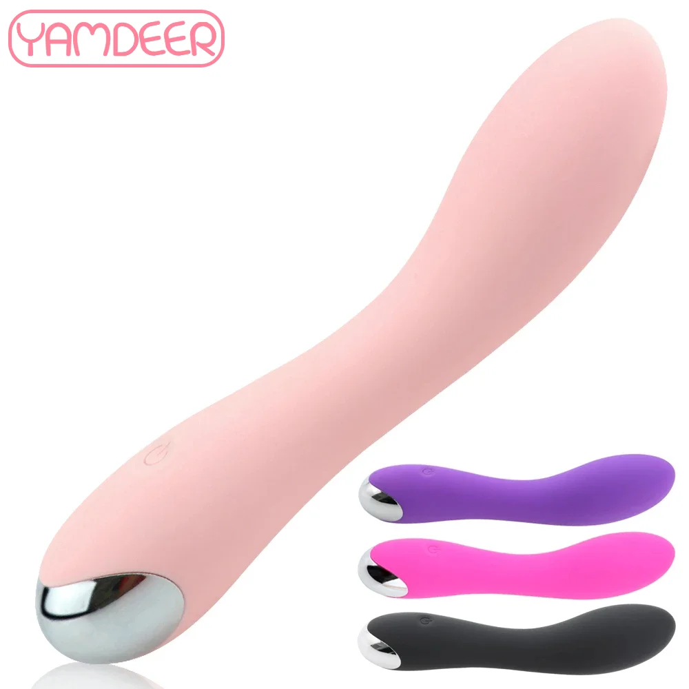 

Waterproof Vibrator G Spot Vibrator for Women Strong Vibration Rechargeable Personal Vibrator for Effortless Insertion- Ideal