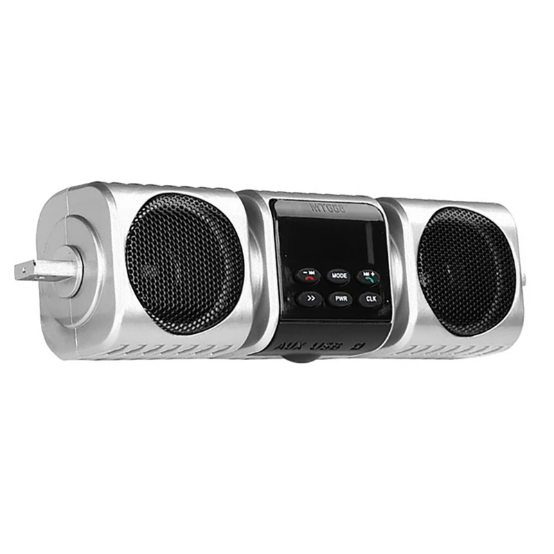 

Motorcycle Stereo Speakers Audio System Bluetooth Amplifier Radio USB Waterproof FM Radio MP3 Player
