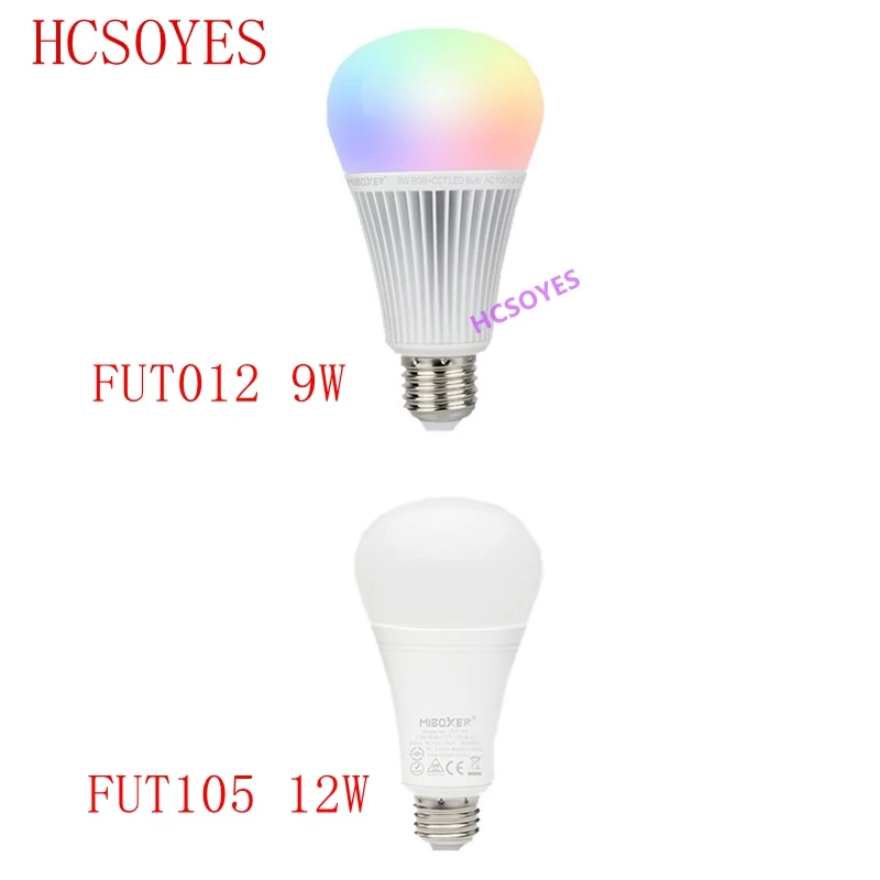 MIBOXER FUT012 установленный заподлицо 9 Вт/FUT105 12 Вт RGB + CCT светодиодный лампы 16