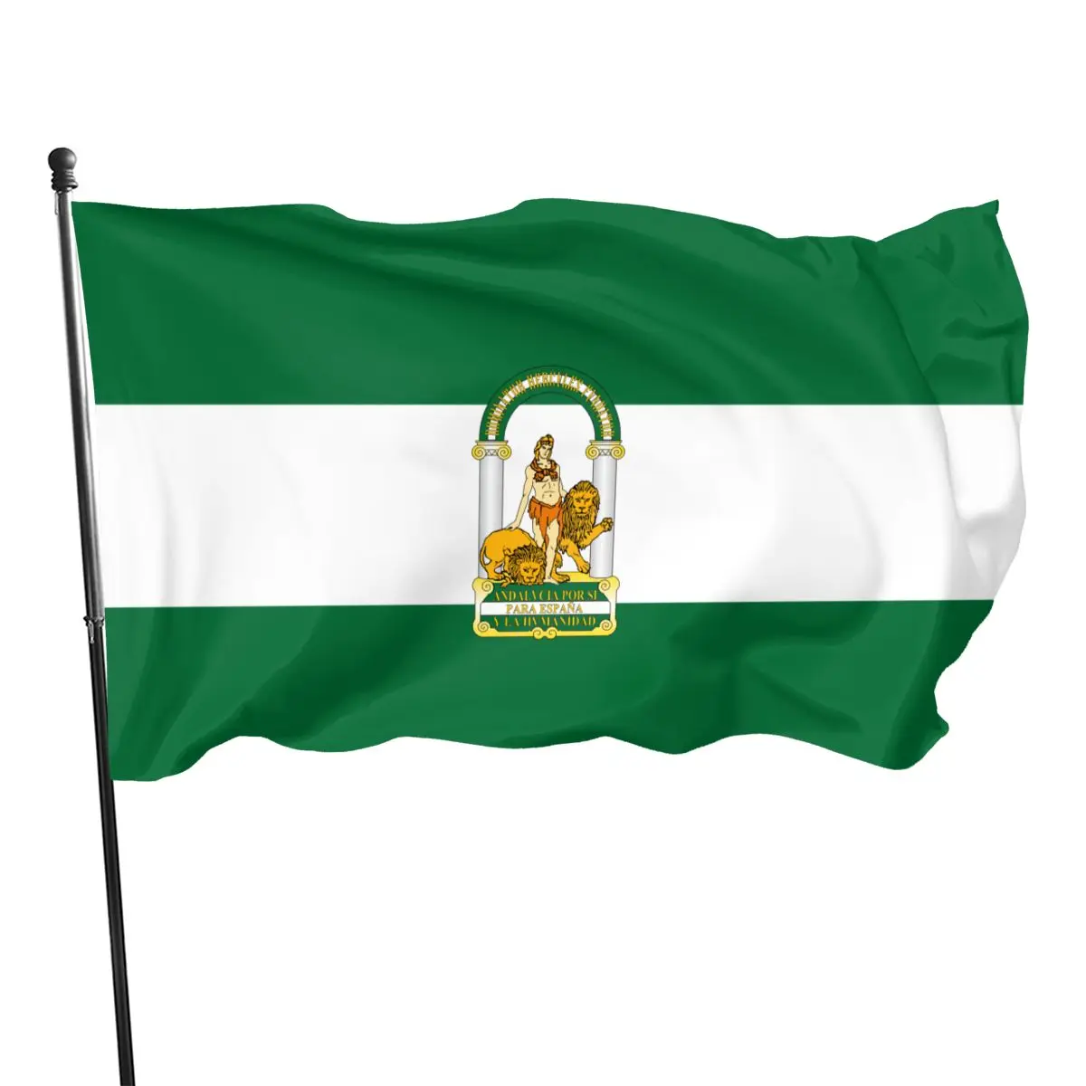

90cmX150cm Andalusia Flag