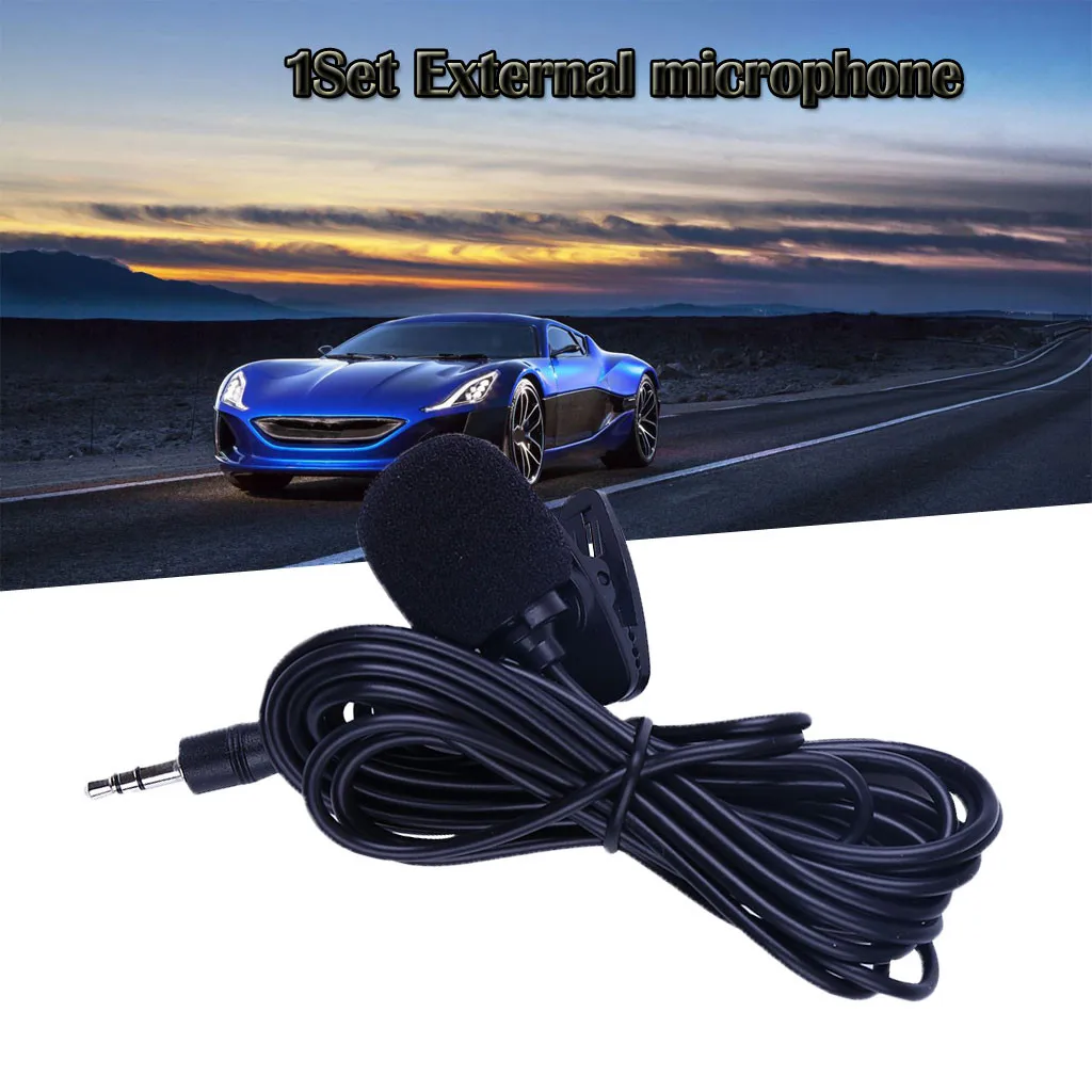 Автомобильные адаптеры 3 5 мм Микрофон Стерео GPS для Bluetooth аудио DVD внешний