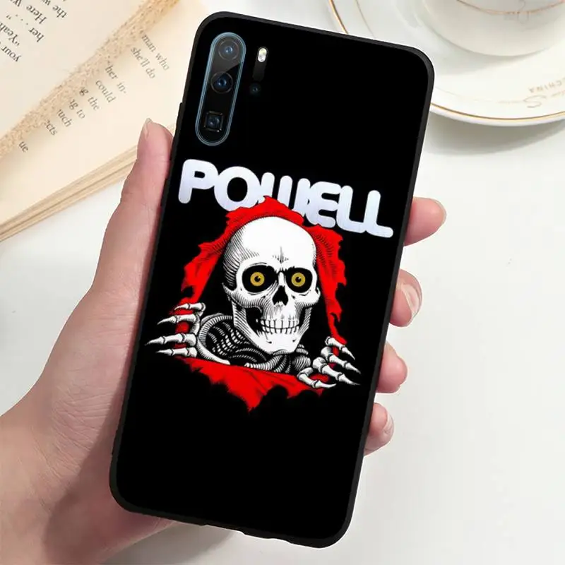 

Powell Peralta Phone Case For Huawei P20 P30 P40 lite Pro P Smart 2019 Mate 10 20 Lite Pro Nova 5t