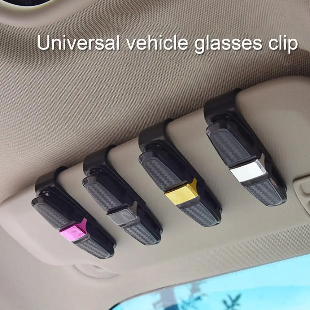 

Glasses Clip Universal 360 Degree Rotatable Portable Card Ticket Clamp Sun Visor Sunglasses Holder for Car