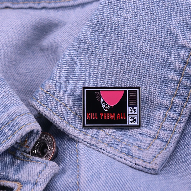 Пэннивайз танцующий клоун лучшие фильмы ужасов булавка|Броши| |