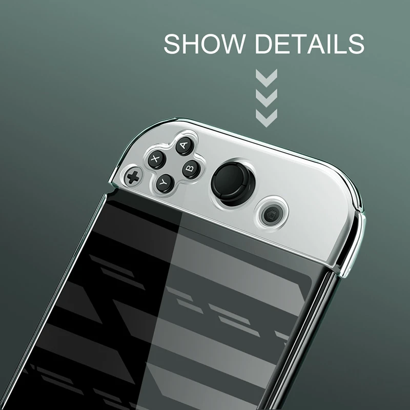 Силиконовый чехол JoyCon из закаленного стекла колпачки для захвата большими