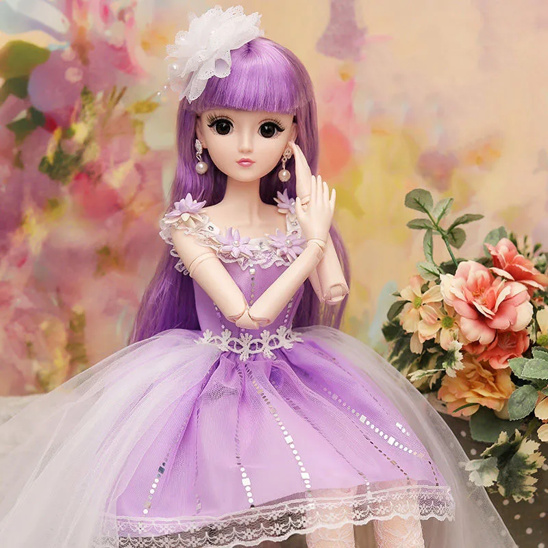 

Супербольшая красивая кукла 60 см, костюм для девочки, обучающая игрушка, принцесса, детская Одиночная кукла для девочки, подарок на день рож...