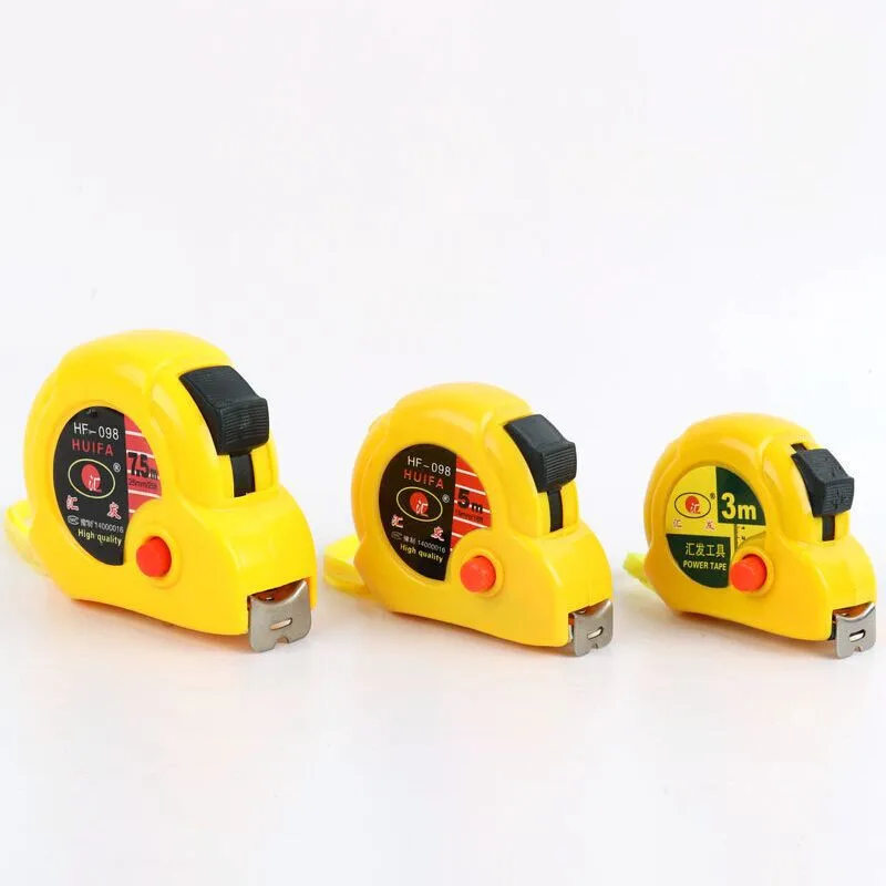Желтая лента из нержавеющей стали 3 м/5 м измерительная стальная с точным объемом