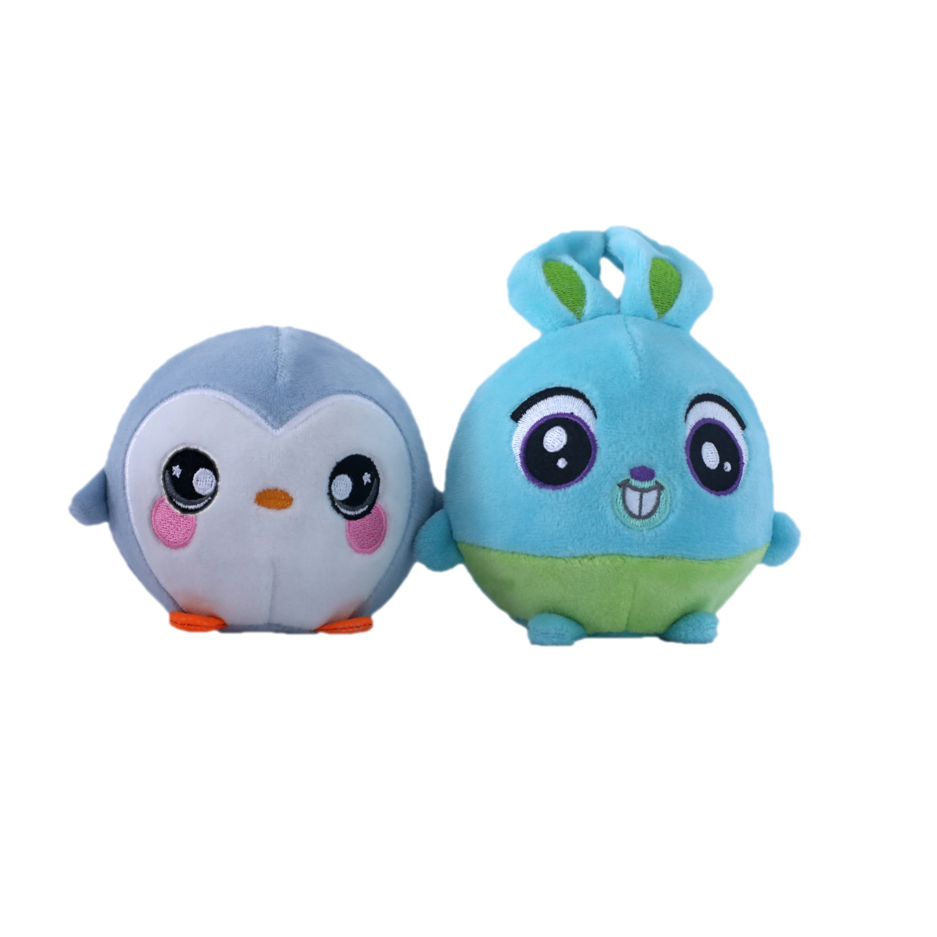 

3 Pcs Random 10cm Cute Anti-stress Penguin Rabbit Hamster Memory Foam Space Cotton Ball Doll For Friend Gift Wholesale