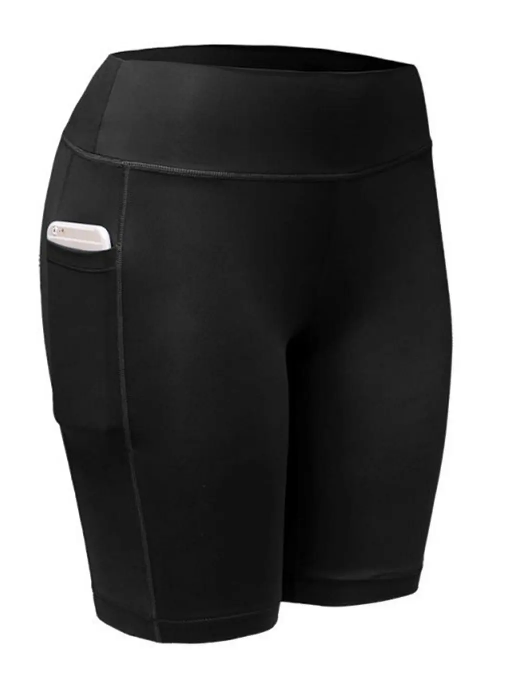 

Women Gym Shorts High Waist Lifting Push Up Tight Sports Shorts Leggings Phone Pocket Jogging Running Fitness Yoga Pants Shorts