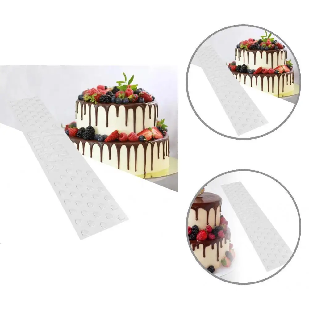 Новый 3D дизайн оригами кружевная боковая рамка для торта Diy шоколадный мусс