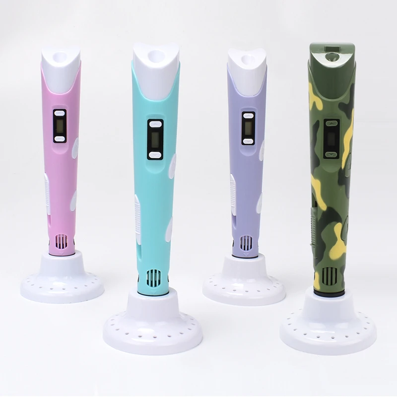 

LCD Display 3D Drawing Pen Compatible with PLA Filament Toys Safe Christmas Birthday Gift for Kids