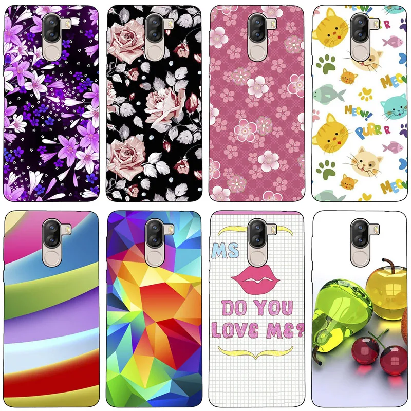 

Lovely Fashion Phone Case For Doogee X60L X9mini Y200 Case Soft TPU Cat Dog Printed Butterfly Animal Phone case