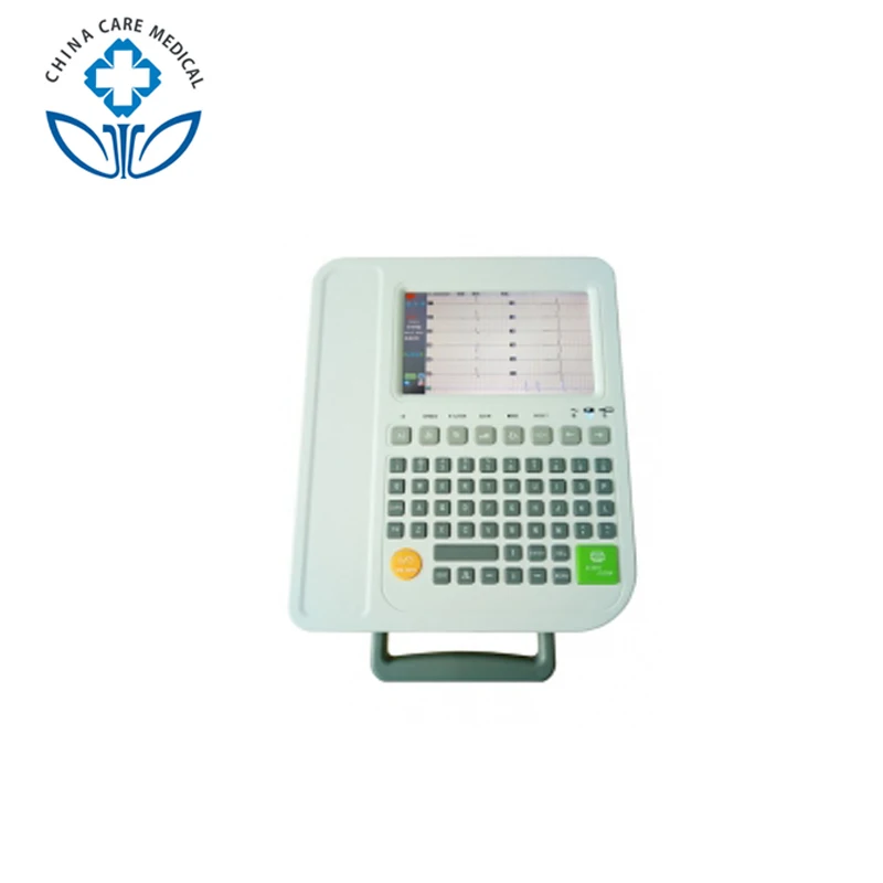 

12-канальный 12-проводной 7-дюймовый цветной TFT ЖК-экран ЭКГ EKG машина