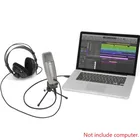 Студийный конденсаторный микрофон Samson C01U Pro, USB, для профессионального диктофона, журналиста, голосового повествования