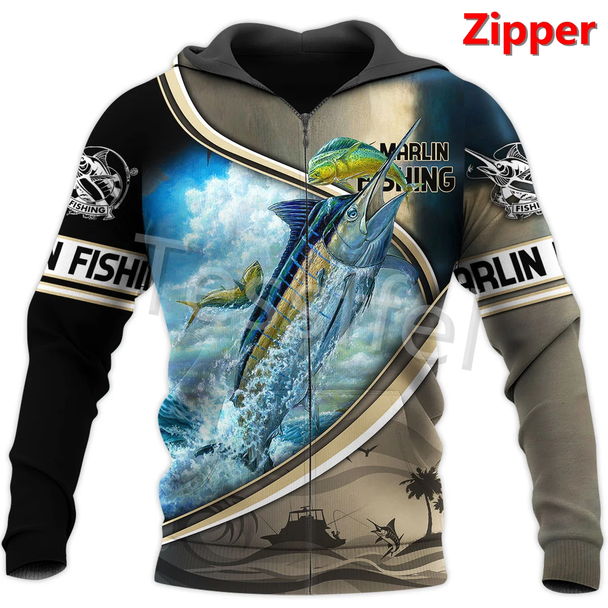 

Tessffel 3D Printed Beautiful Mralin Fishing Animal New Fashion Men's Sweatshirt Harajuku Zip Hoodies Unisex Pullover Style-4