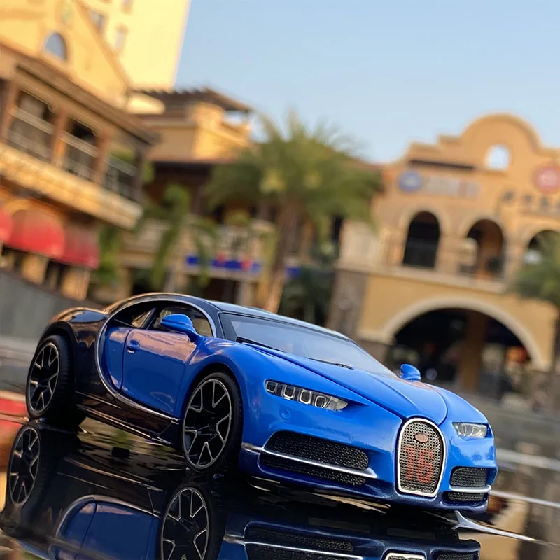 Модель спортивного автомобиля из сплава Бугатти чурон 1:32 литая металлическая