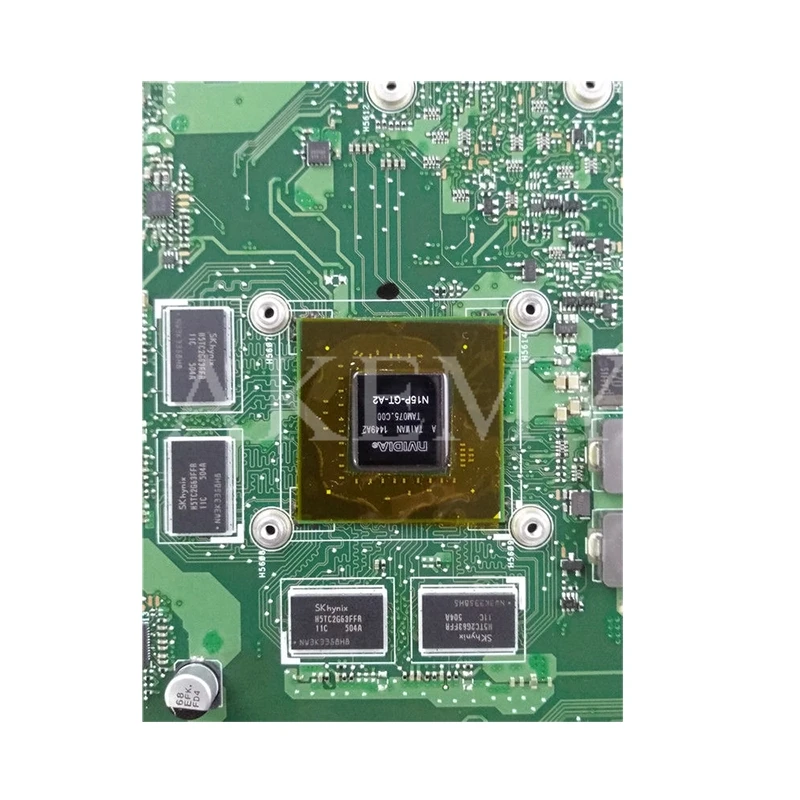 X751LX материнская плата для For Asus X751L K751L X751LK ноутбука GTX 950M|Материнские платы