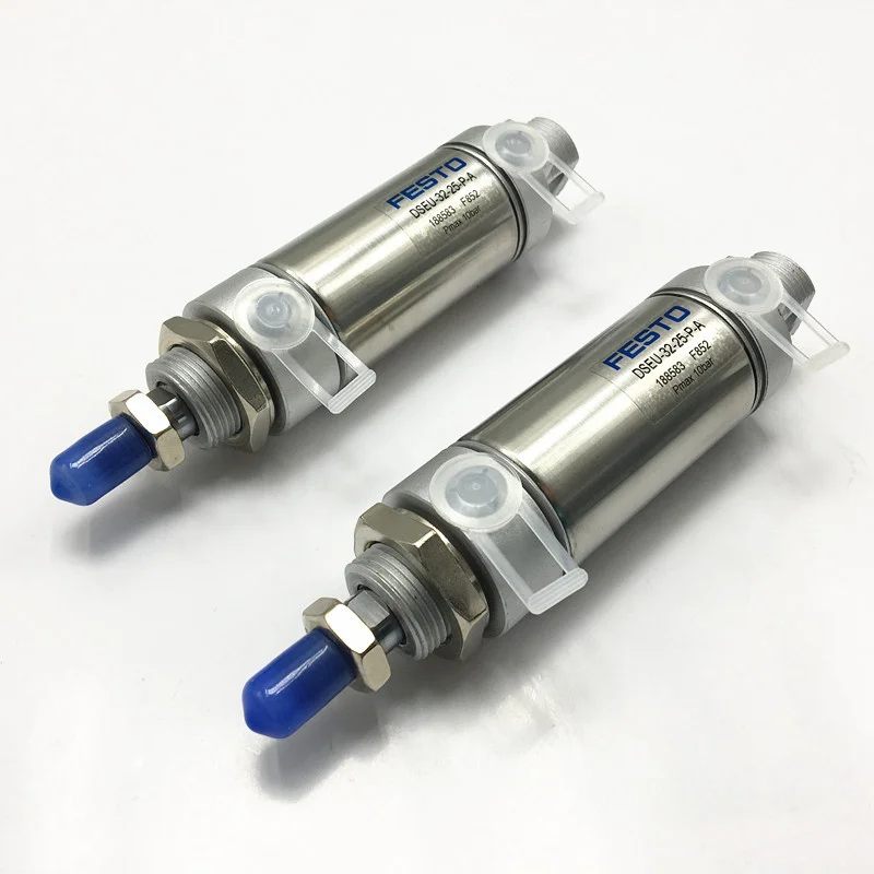 DSEU 32 10 P A 25 50 75 мини цилиндр пневматический инструмент серии|pneumatic cylinder festo|cylinder