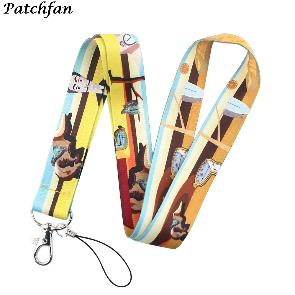 AD201 Patchfan искусство рисовать картину маслом ключ телефон USB значок для телефона с карманом шейные платки