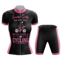 2022 girl cycling kit summer cycling jerseys set beautiful ride mtb bike cycling clothing breathable mountain bicycle clothes