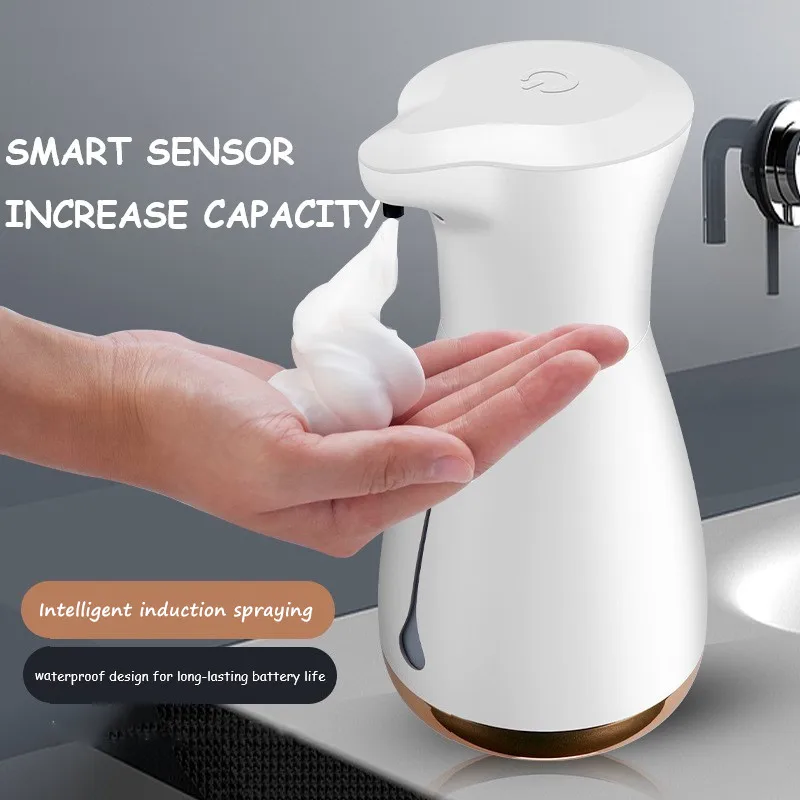 

USB Charging Automatic Soap Dispenser Smart Sensor Infrared Induction Liquid Foam Dispensers Touchless Bathroom Hand Sanitizer