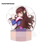 Мягкий 3D-коврик для мыши в стиле аниме, D.Va Dva