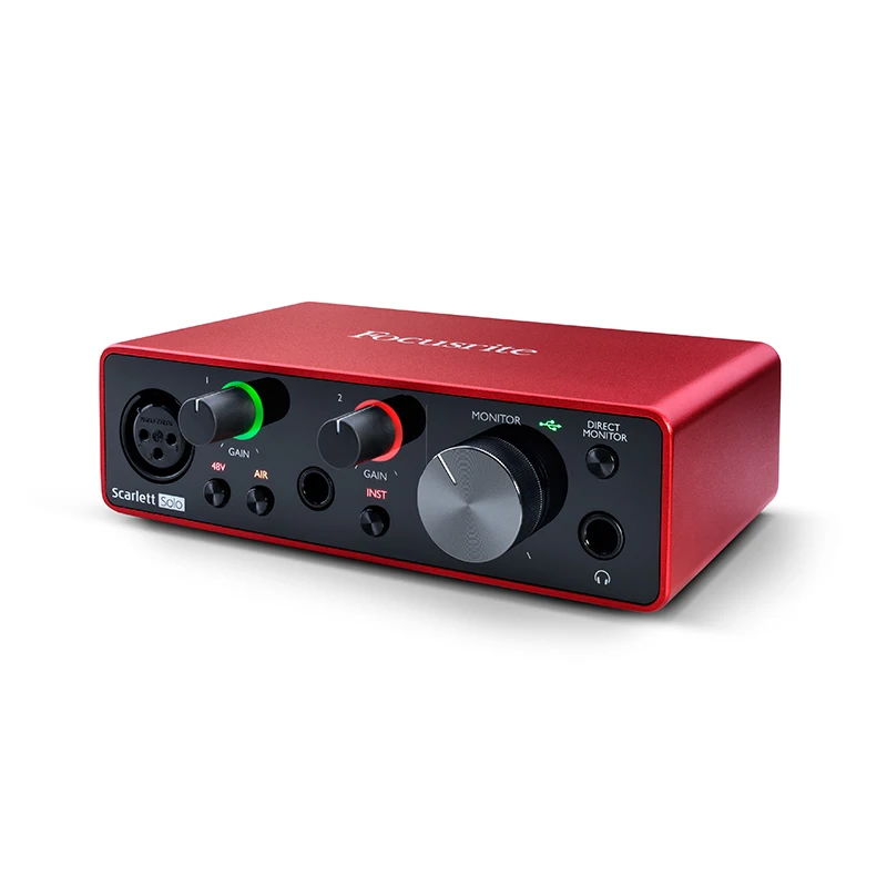 

Three Generations USB Audio Interface Recording External Sound Card