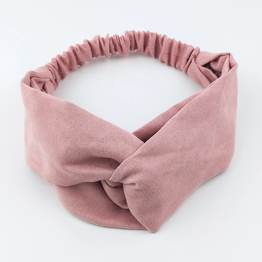 49-Headband TWDVS, Корейская шифоновая повязка на голову для женщин, ободок, простой завязанный обруч для волос, Женская повязка на голову, модные аксессуары для волос для девушек, аксессуары - Цвет: 49-Headband