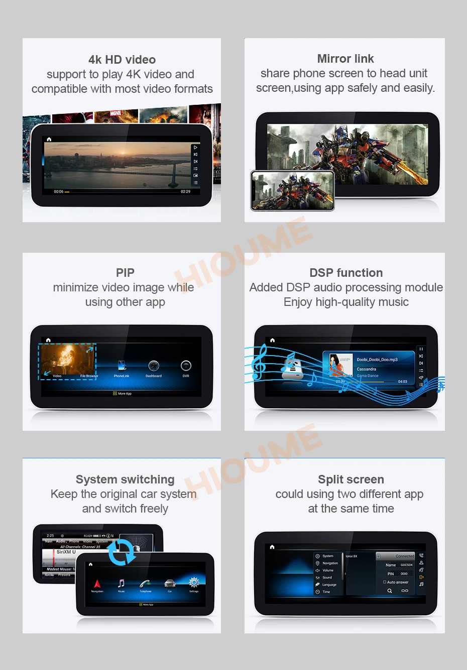 

10.25" 8Core CPU 8G RAM Android 10 Car Radio GPS Multimedia Player for Mercedes Benz E Coupe C207 E207 2009-2015 CarPlay Stereo