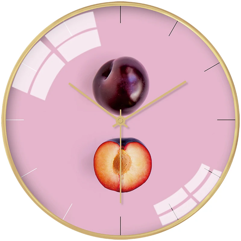 

Simple Modern Wall Clock Metal Mirror Glass Lovely Mute Unique Living Room Art Wall Clocks Reloj Pared Home Decorative EA50ZB