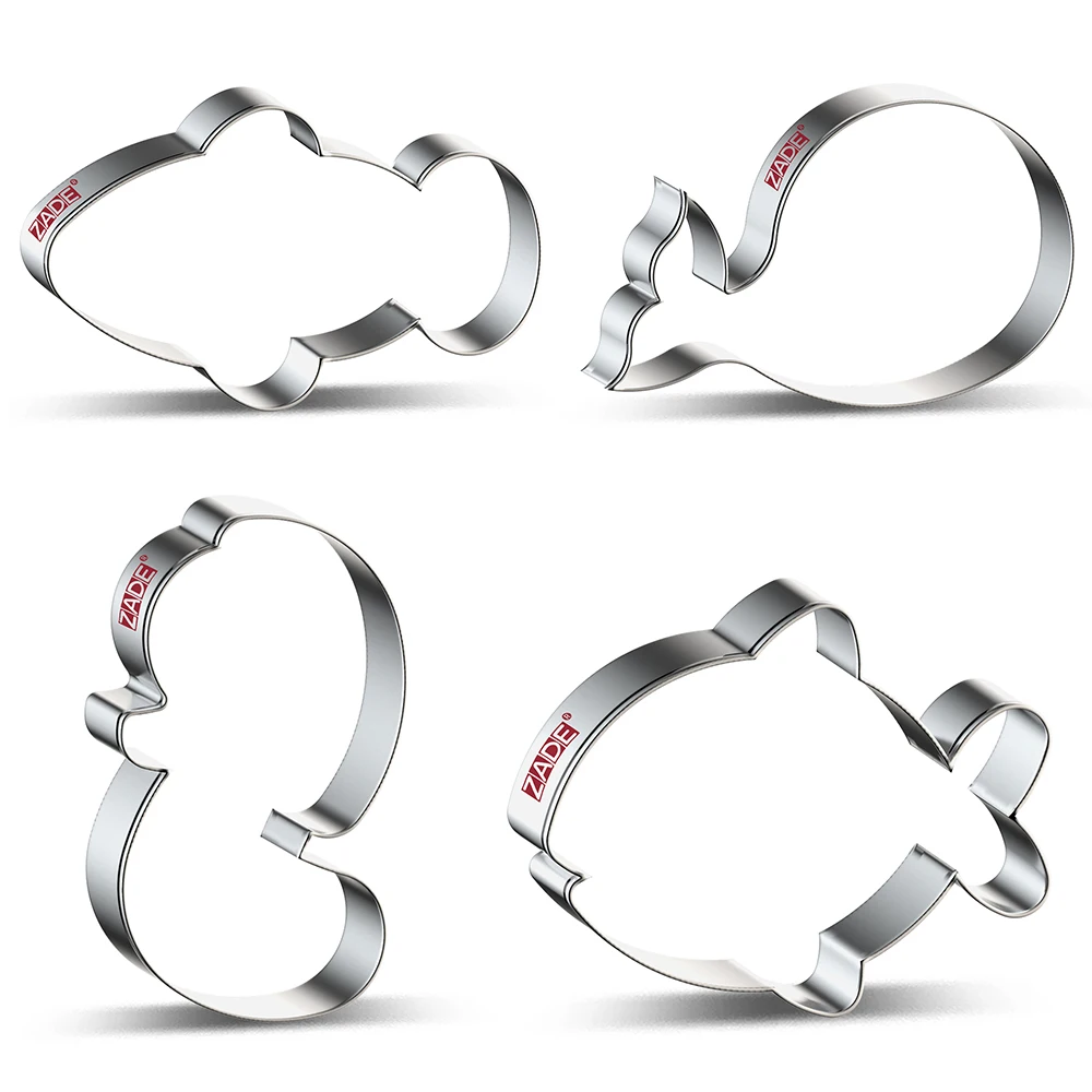 ZADE Летний Пляжный морской организм Океанский печенье резак для