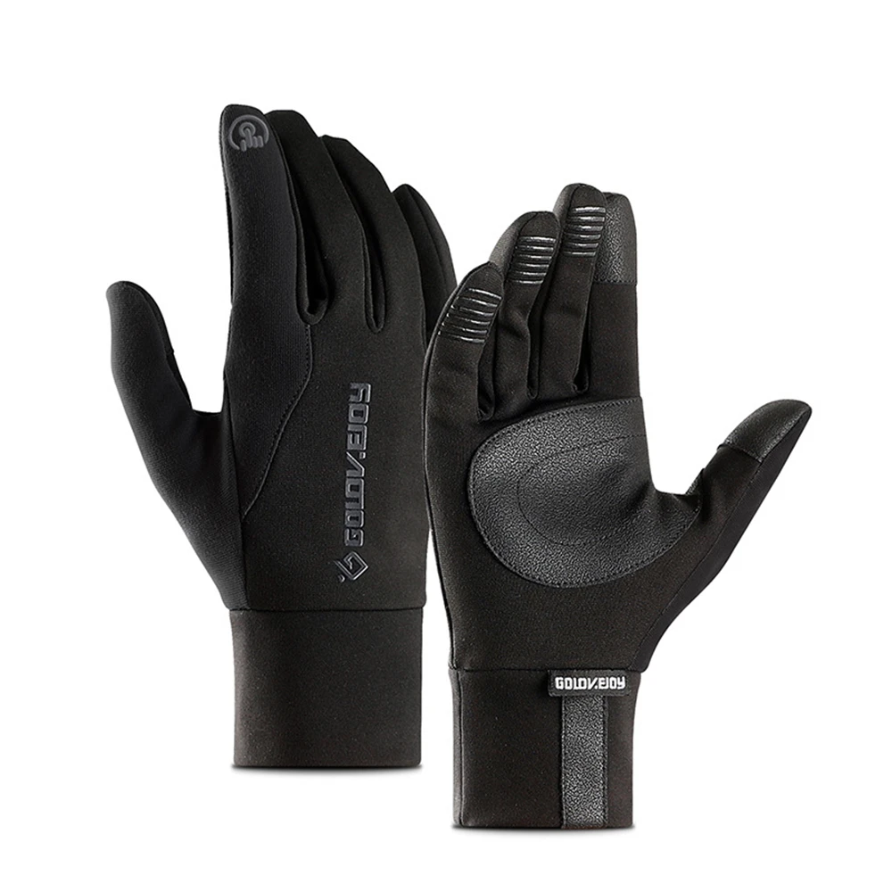 

Cycling Gloves Outdoor Sports Equipment Touch-Screen Waterproof Cold-Proof Plus Velvet Thickening Bike Gloves Winter New