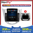 4G LTE 9,7 Android автомобильный Радио Мультимедийный видео плеер для Hyundai Solaris accent Verna 2010 - 2016 Автомобильный GPS навигация 2Din