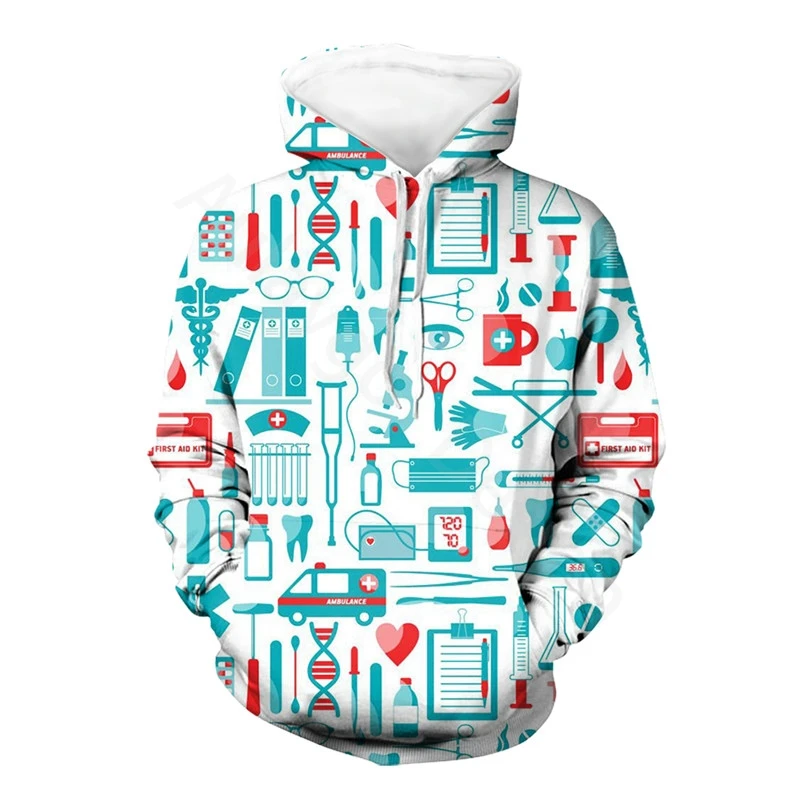 Толстовка женская с мультяшным принтом ЭКГ спортивный костюм в Корейском стиле