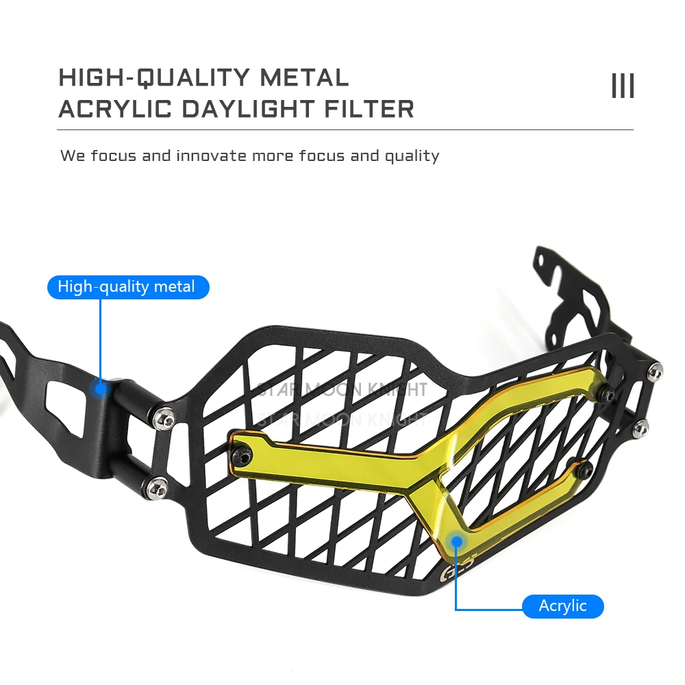 NEW Motorcycle Headlight Head Light Guard Protector Cover Grille Protection Grill For BMW F750GS F850GS ADV F850 Adventure | Автомобили и