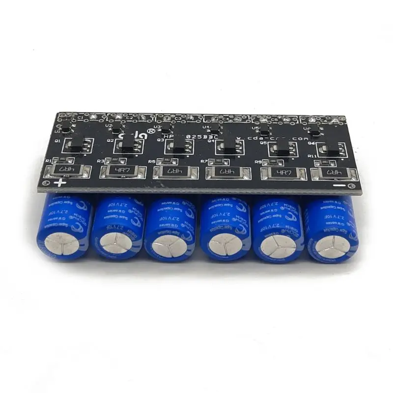 

Single Row 16V 1.6F Farad Capacitor Module 2.7V 10F Super Ultracapacitor Backup Power Supply with Protection Board for Car W3JB