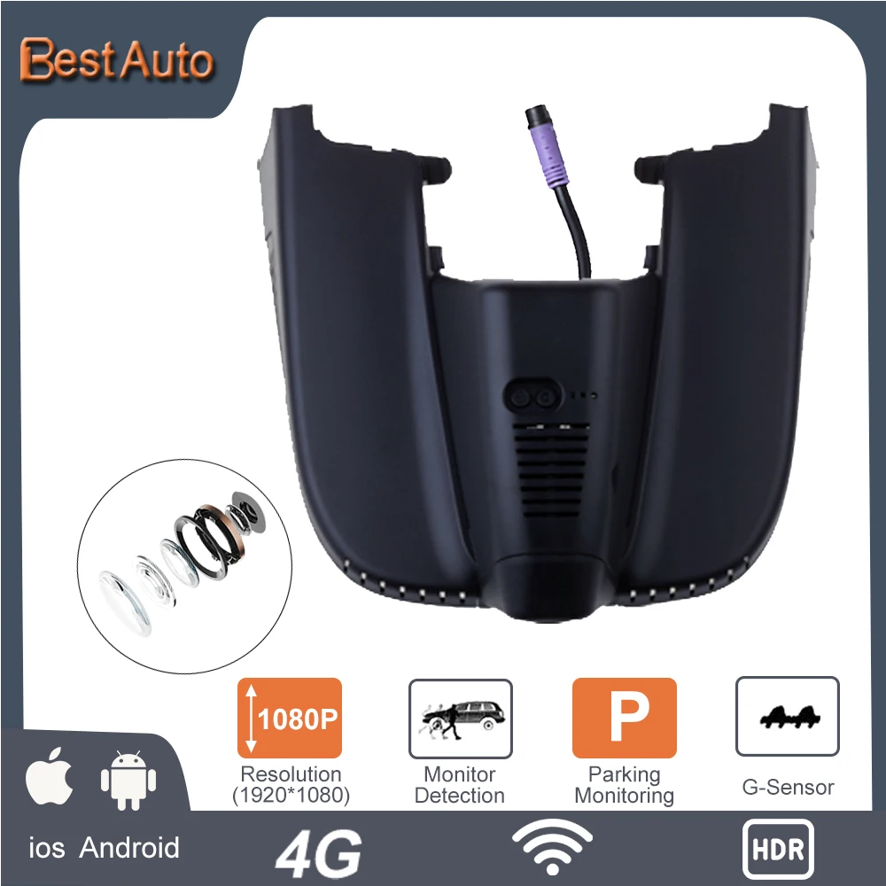 

Акселерометр Novatek 1920 с управлением через приложение, 1080*96672 P, циклическая запись, Wi-Fi, цифровой видеорегистратор для ALFA Romeo Sony IMX323