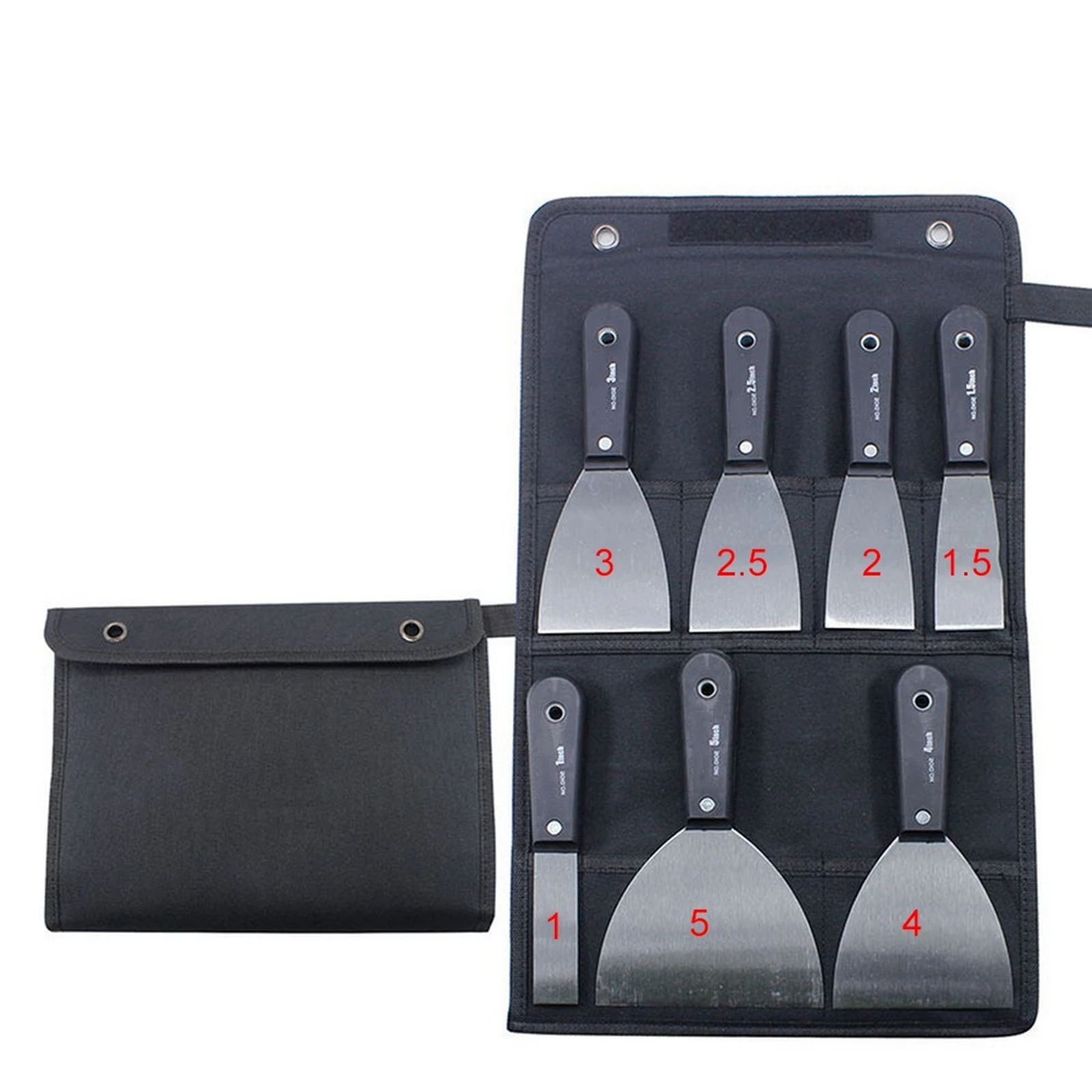 Набор ножей для шпатлевки скребок из углеродистой стали лезвие 7 предметов 1 дюйм