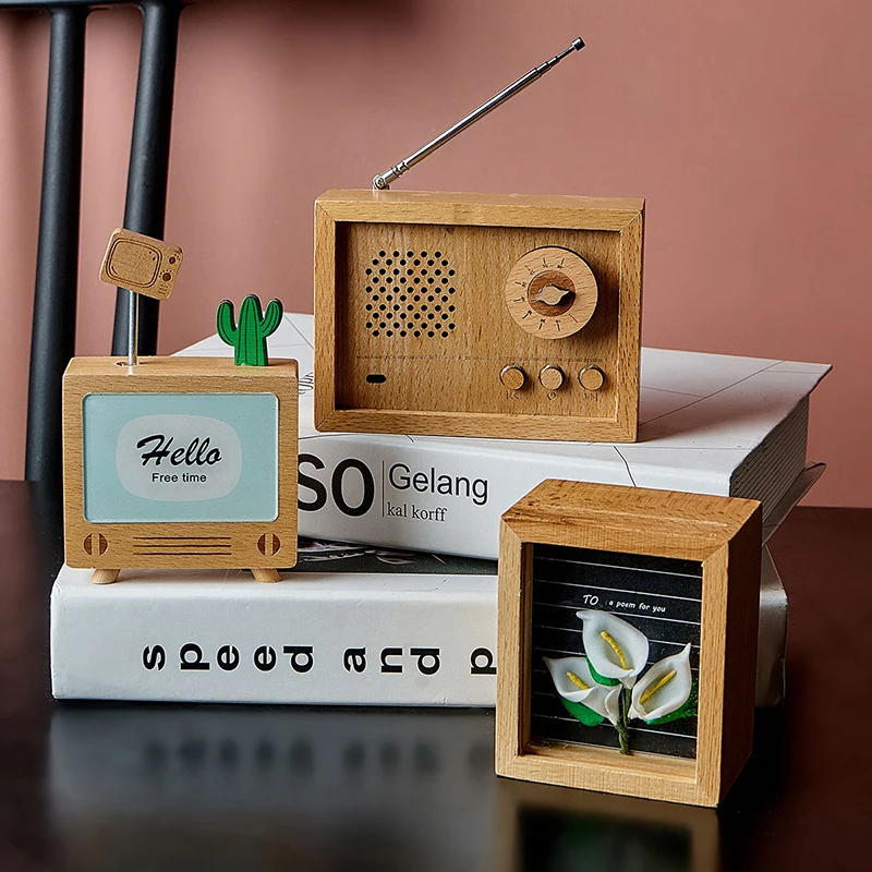 Домашние аксессуары для спальни деревянное украшение гостиной современный