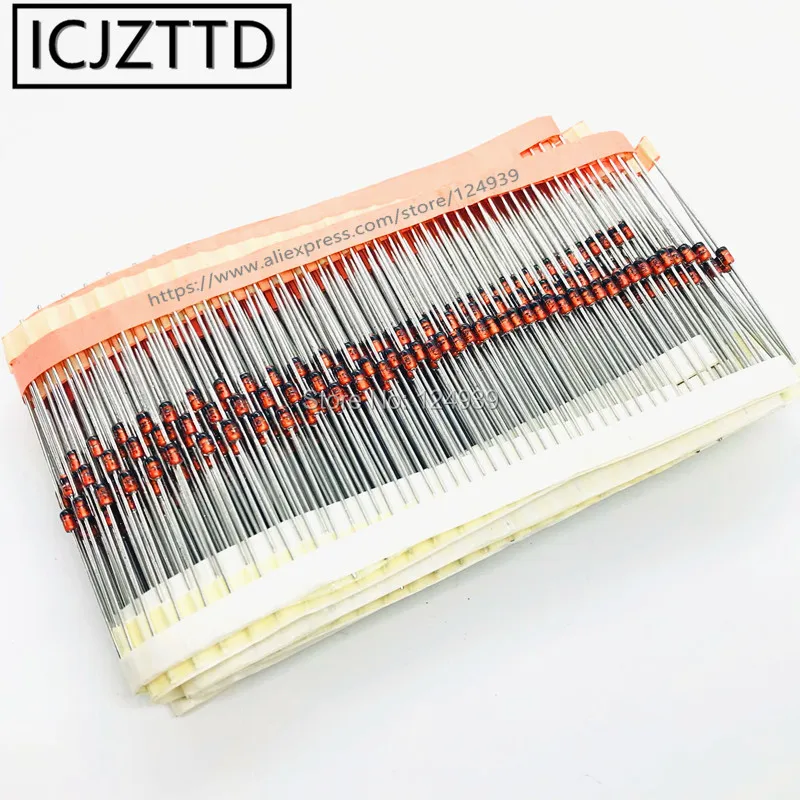 Оригинальный BZX85C11 11 11V BZX85C12 12V BZX85C13 13V BZX85C15 15V BZX85C16 16V BZX85C18 18V BZX85 1 3 W DO-41 DO41 |