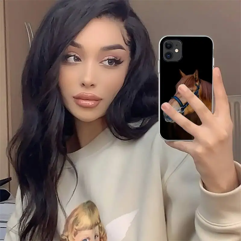 

Running Horse Face fashion capa luxury high quality Phone Case For iphone 12 mini 5 5s 5c se 6 6s 7 8 plus x xs xr 11 pro max