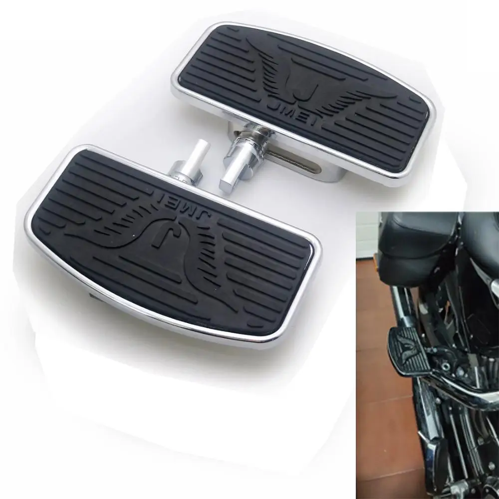 

1 пара мотоциклетные Регулируемые задние Пассажирские подножки подножка для Sportster 883 1200 Dyna