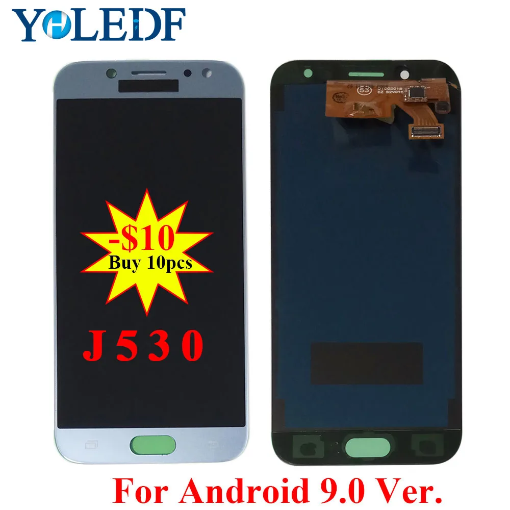 ЖК дисплей с дигитайзером сенсорного экрана для Samsung Galaxy J5 pro 2017 J530Y J530F рамкой