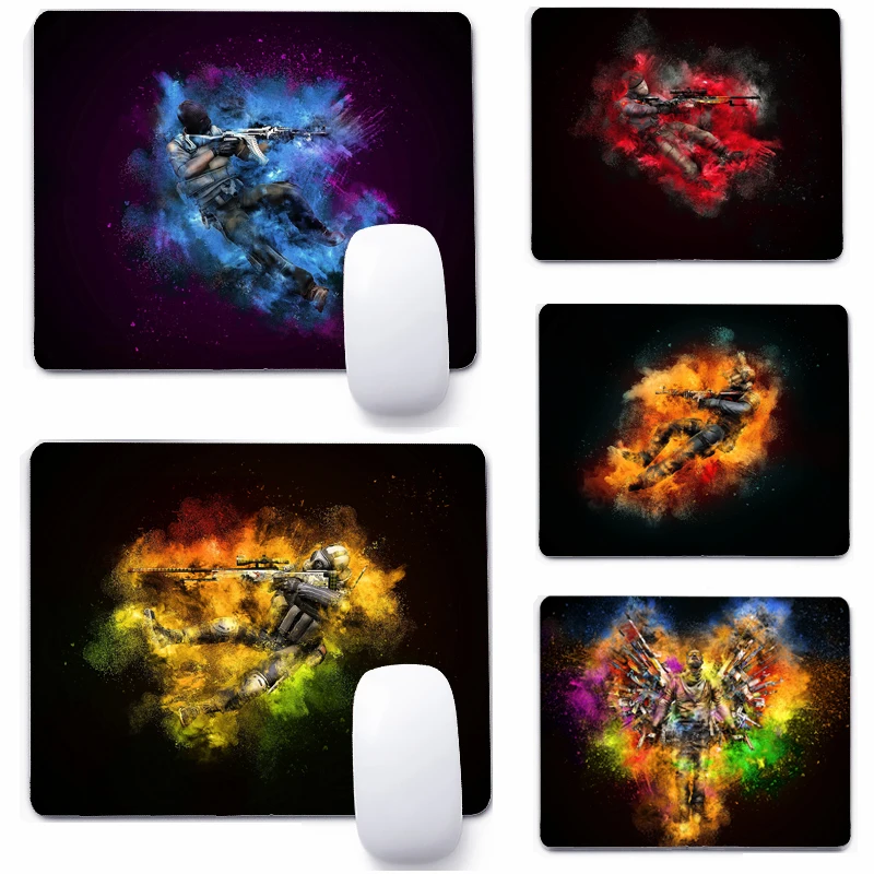 

Gun Game Mousepad For Gaming Laptop Computer Desk Mat Mouse Pad Table Mat Office Desk Accessories