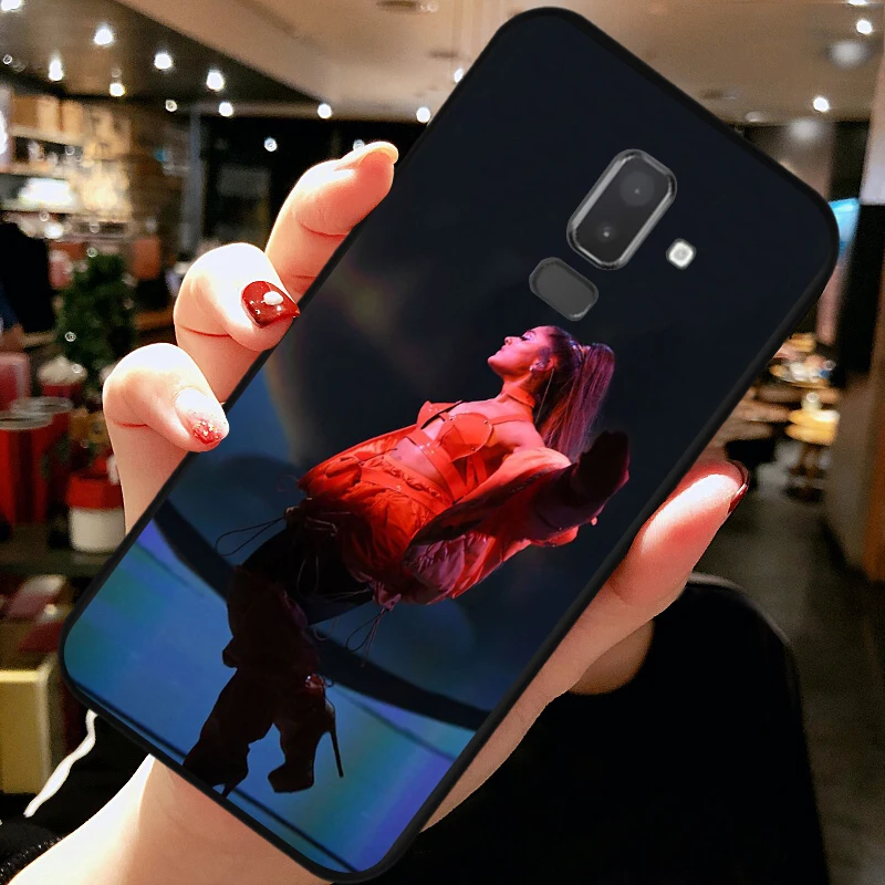 Ariana Grande Singer Soft Case for Samsung Galaxy J8 J7 Duo J6 J4 Plus Prime 2018 TPU Silicone |