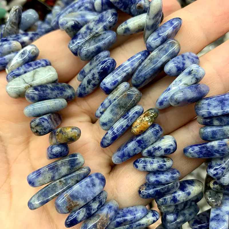blue point sodalite AAA розовый кварц Агаты азурлиты 12-20 мм полосы каменные бусы «сделай сам» для изготовления украшений ожерелья Браслет материал - Цвет: blue point sodalite